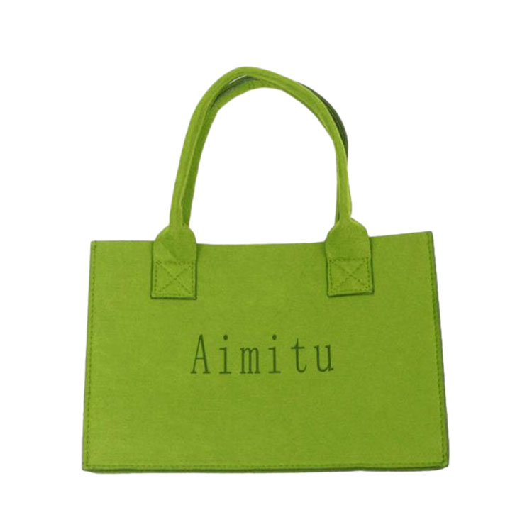 Dicetak Alphabet Felt Tote Bag